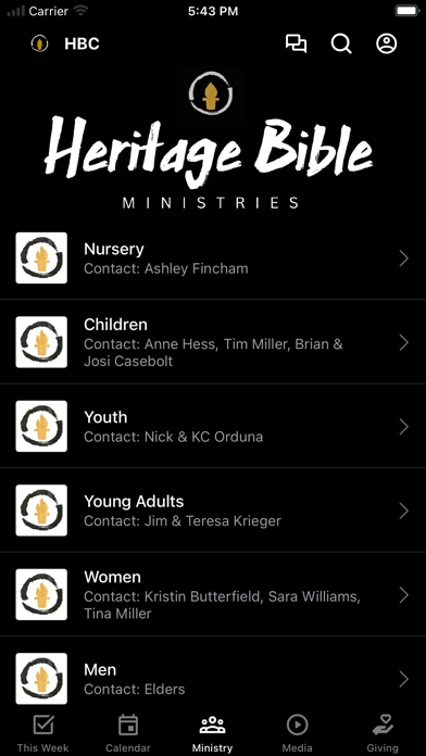 Heritage Bible Lincoln, NE Screenshot