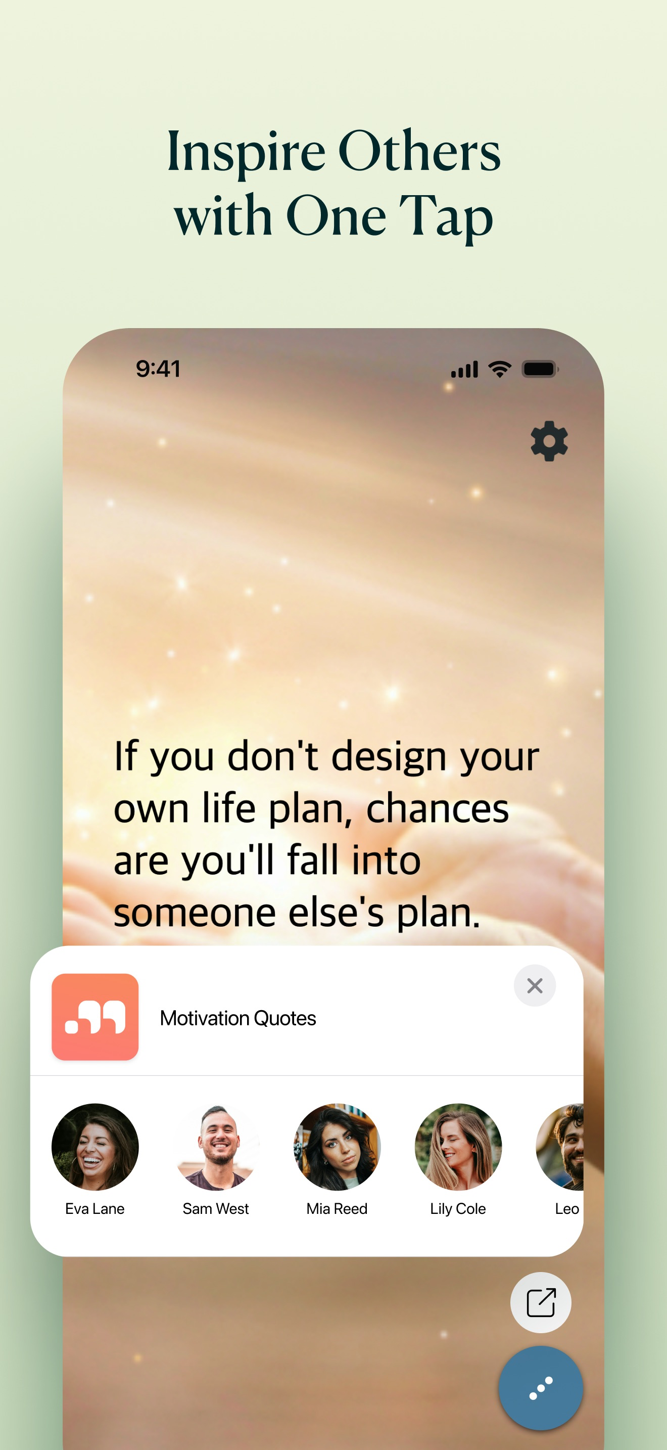 Motivation · Quote of the day