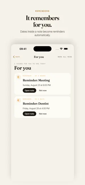 nyze: Notes, Reminders & Lists screenshot 3
