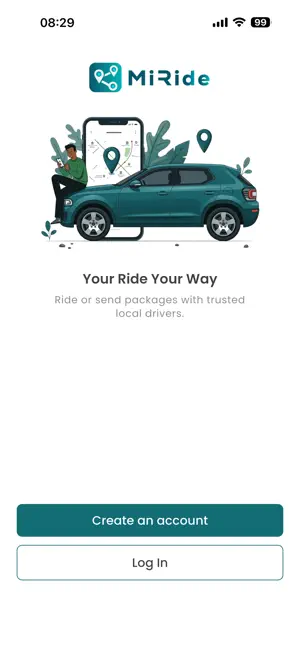 MiRide screenshot 1