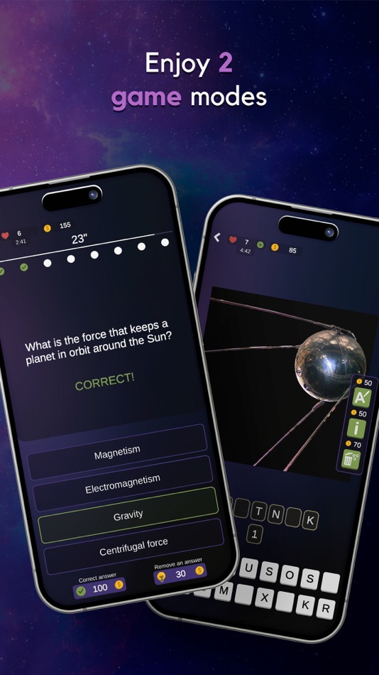 #2. AstroQuiz - Learn Astronomy (iOS) Podle: Fabricio Tarter