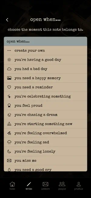 Open When: Letters for Later screenshot 3