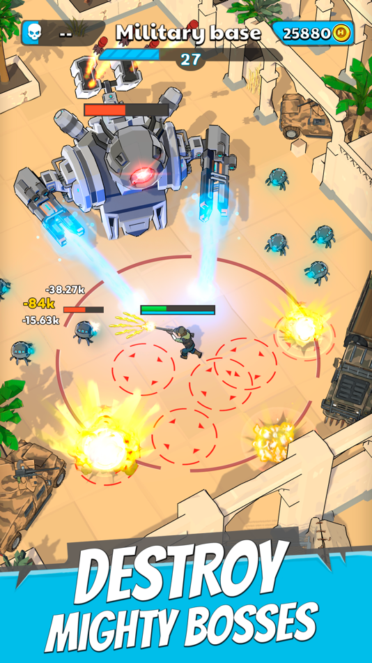 #3. Last Hero: Top-down Shooter (iOS) 来自: ITPINI OU