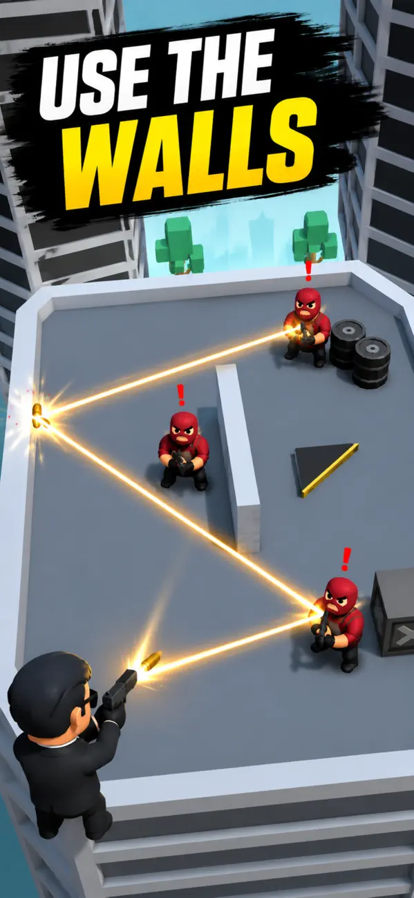 Screenshot #2 pour Mr Gunner One Shot