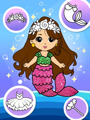 Princess Coloring Book & Pages iPad screenshot