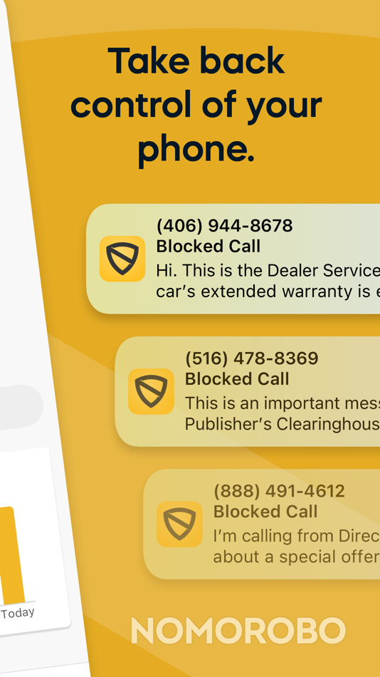 #2. Nomorobo Max Spam Call Blocker (iOS) بواسطة: Telephone Science Corporation