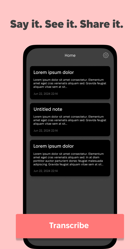 #3. Transcribe Speech To Text Pro (iOS) 由: Kostiantyn Liubevych