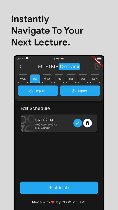 MPSTME OnTrack Screenshot 4 - AppWisp.com MPSTME OnTrack Screenshot 4 - AppWisp.com