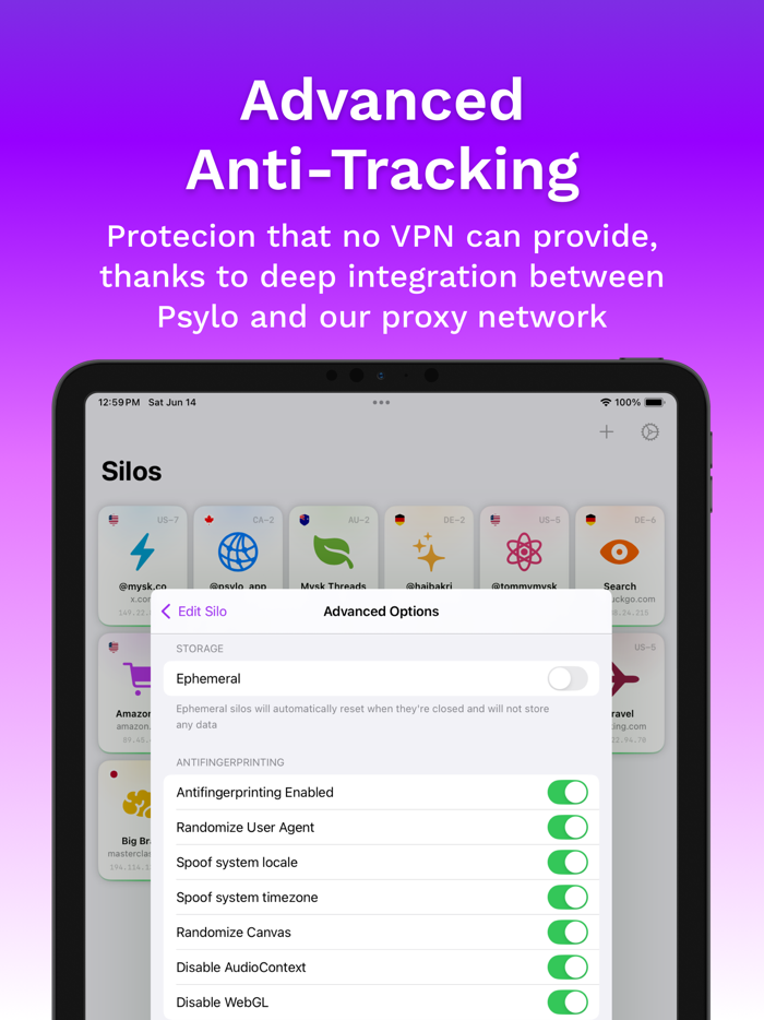 Psylo Private Browser  Proxy