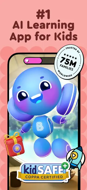 Buddy.ai: Kids Learning Games iPhone screenshot 1