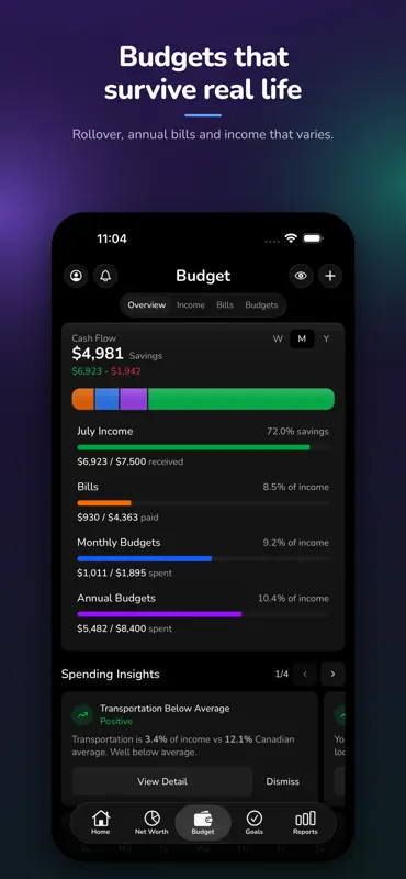 Cadence Money: Budget Tracker screenshot 2 of 10