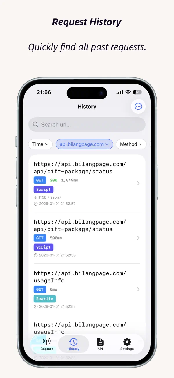 #2. ApiCatcher - Capture HTTPS (iOS) di: Nanning Signalling Network Technology Co., Ltd