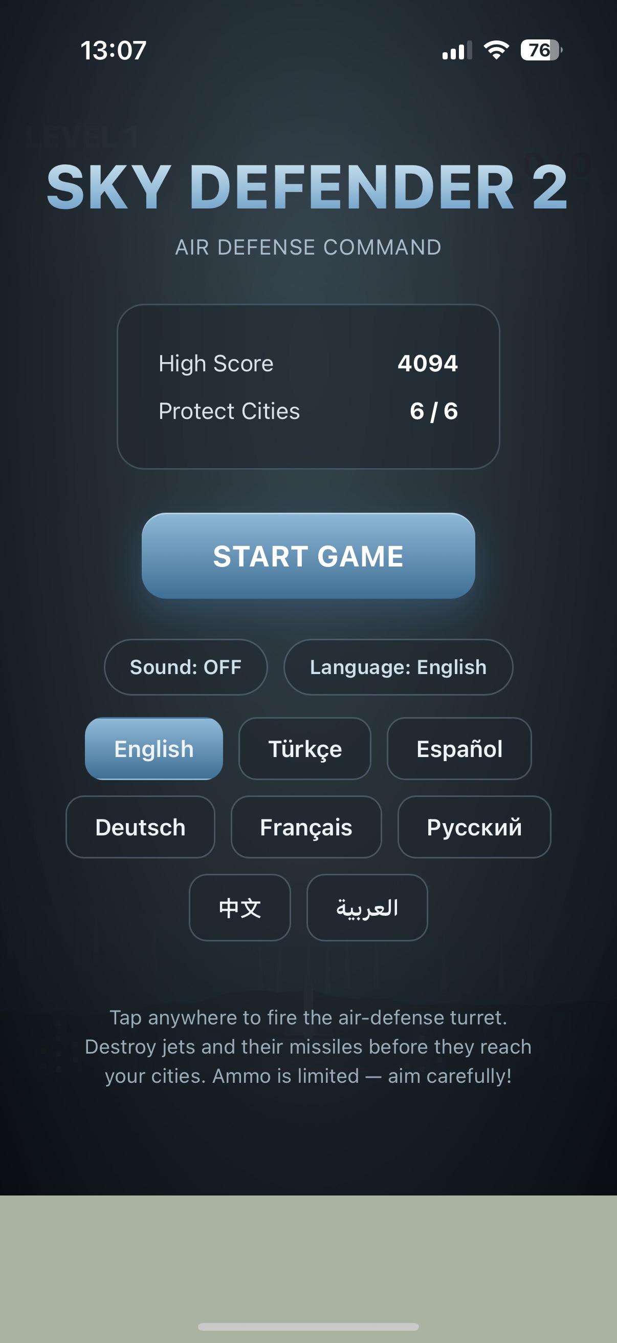 Screenshot 2 of Iron Sky Defender 2