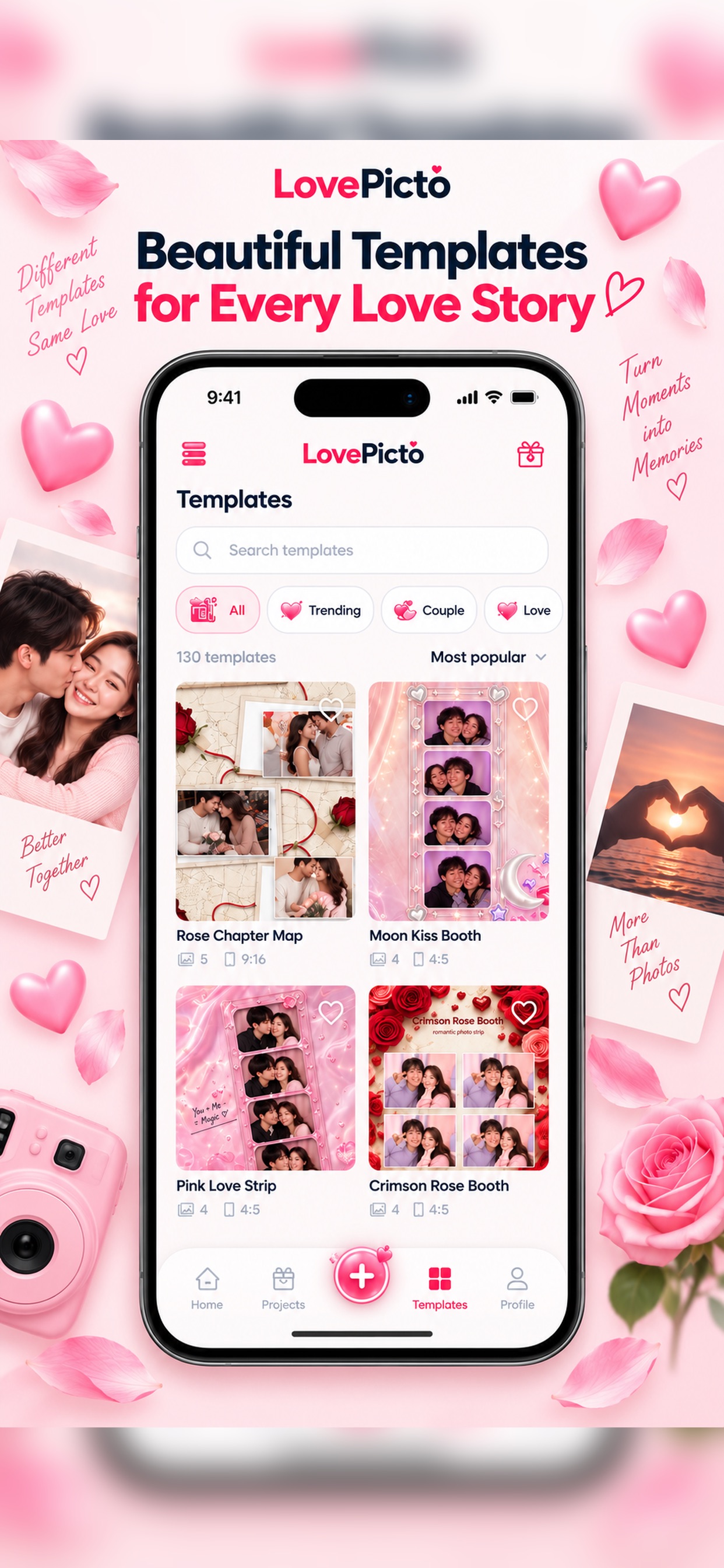 Screenshot 2 of LovePicto: Couple Collage