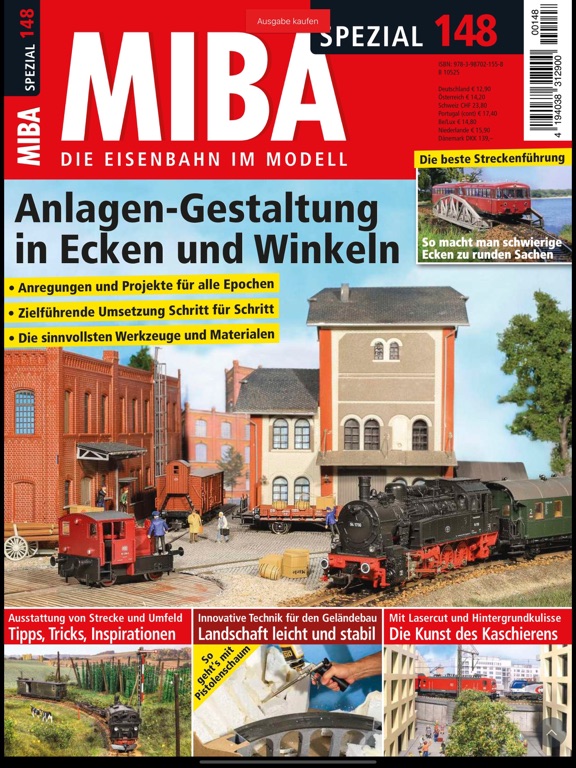 (Modell-)Bahn-Kiosk iPad app afbeelding 2