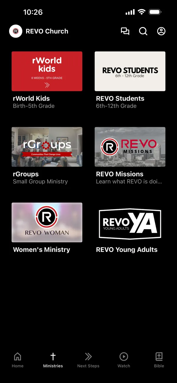 Screenshot #2 pour REVO Church