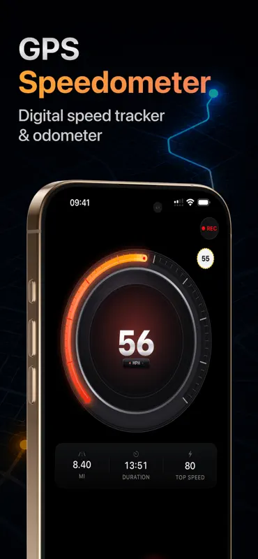 Torq: GPSスピードメーター 速度計 車速 screenshot 1 of 7