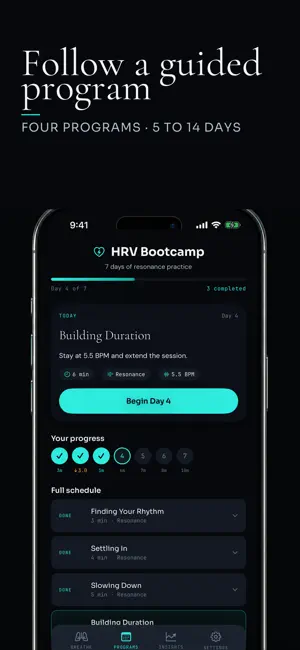 HRV Breathe - Breathwork screenshot 3