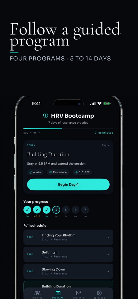 HRV Breathe - Breathwork screenshot 3