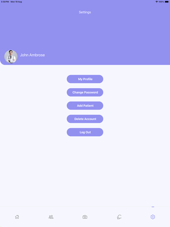 Mindly Care iPad screenshot 10 - Medical app