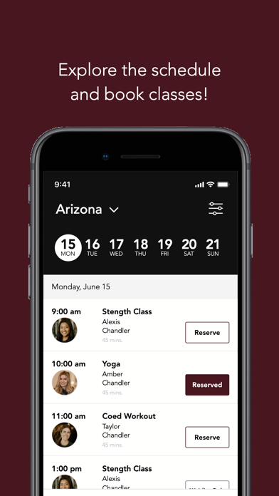 Vie Athletics iPhone screenshot 3 - Health & Fitness app