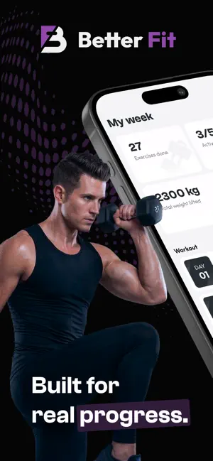 Better Fit - Workout Planner screenshot 1