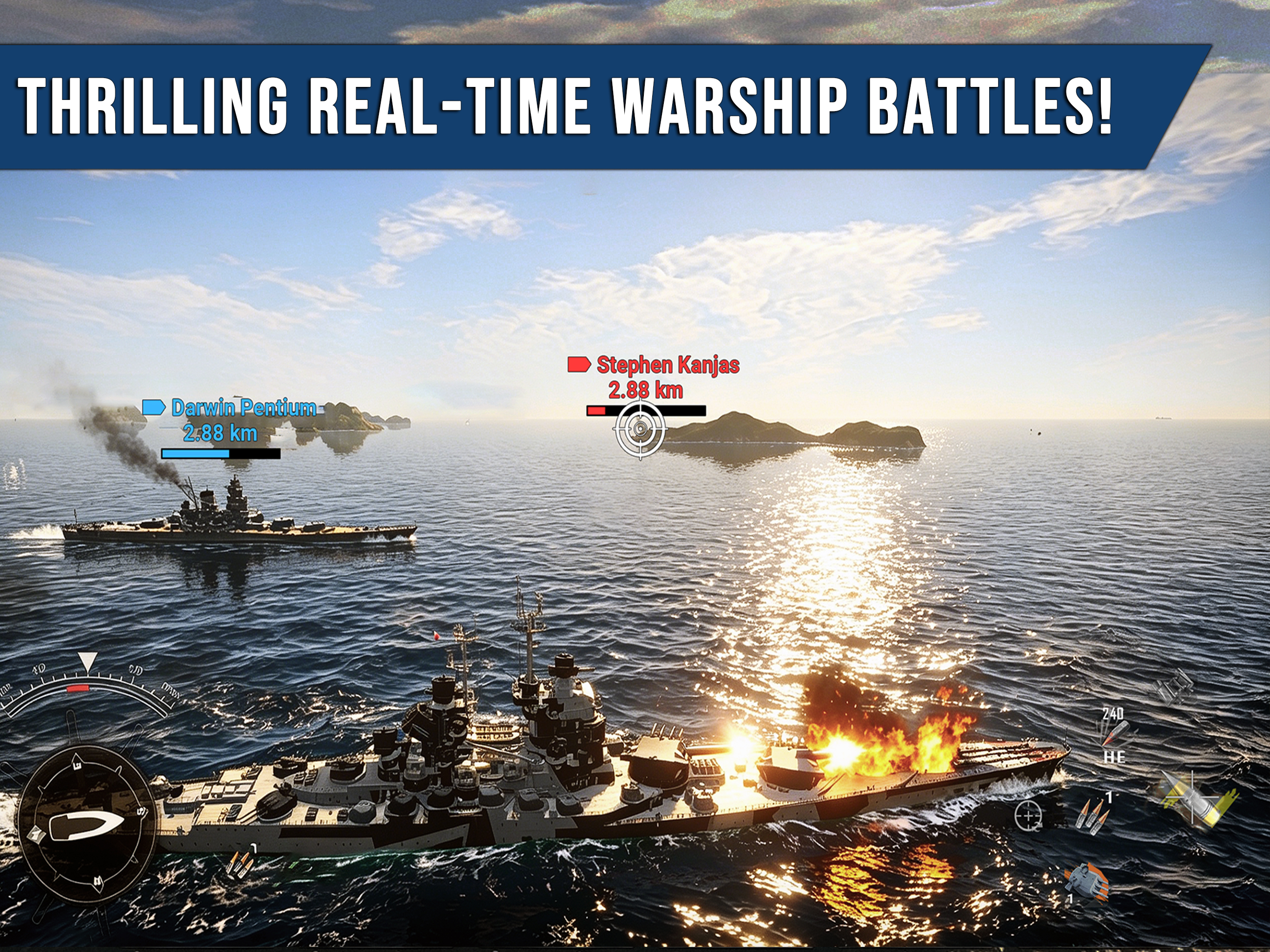 Naval Frontline:WW2 Battleship screenshot 12