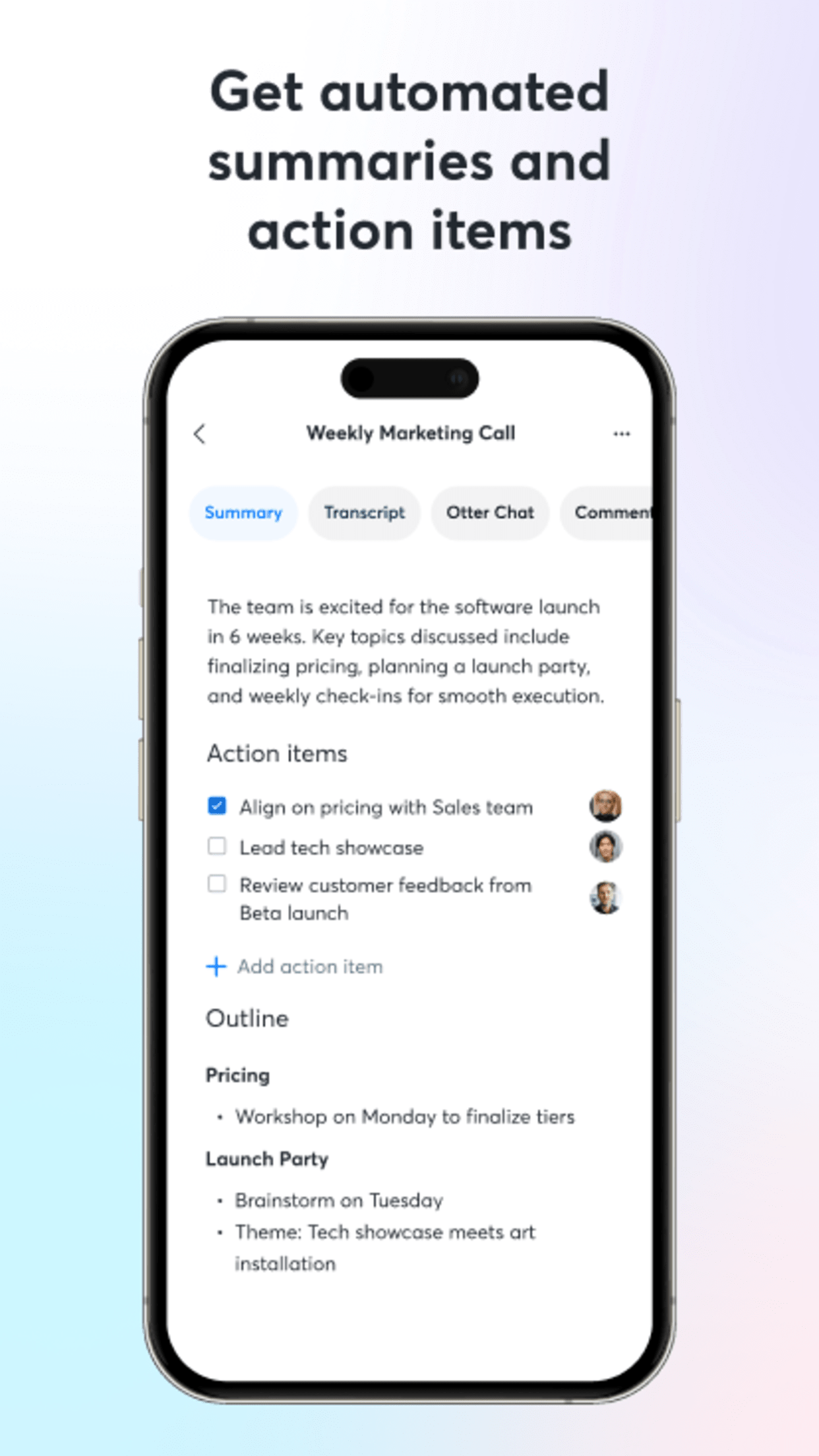 Otter Transcribe Voice Notes screenshot 4
