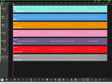 Mobile VOCALOID Editor iPad screenshot