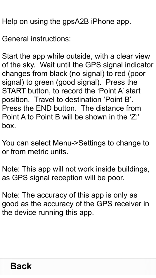 #2. gpsA2B (iOS) 由: Timothy Kelley
