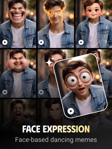 Live Face Dance - Funny Photo iPad screenshot