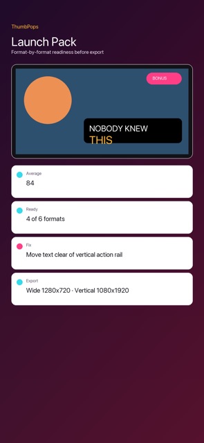 ThumbPops screenshot 1
