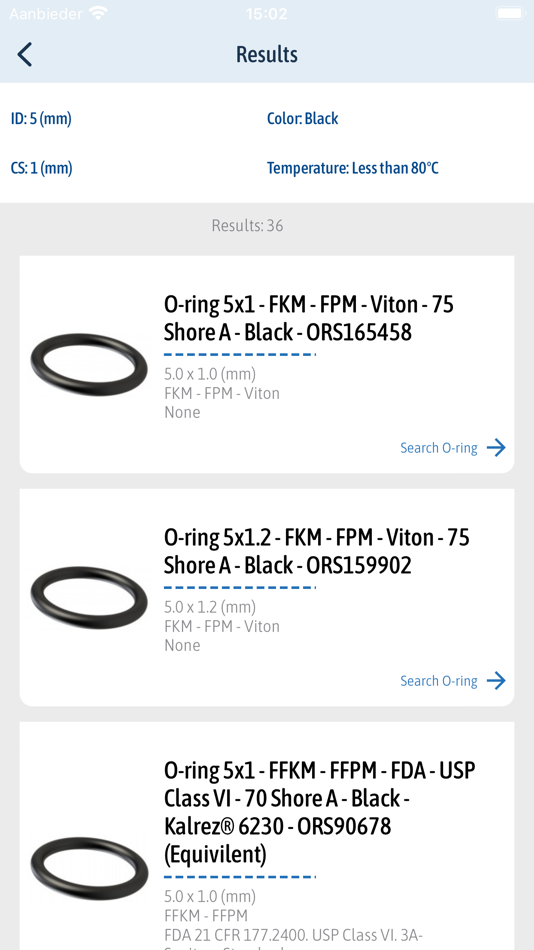 #3. O-ring.eu (iOS) بواسطة: AppBakkers BV