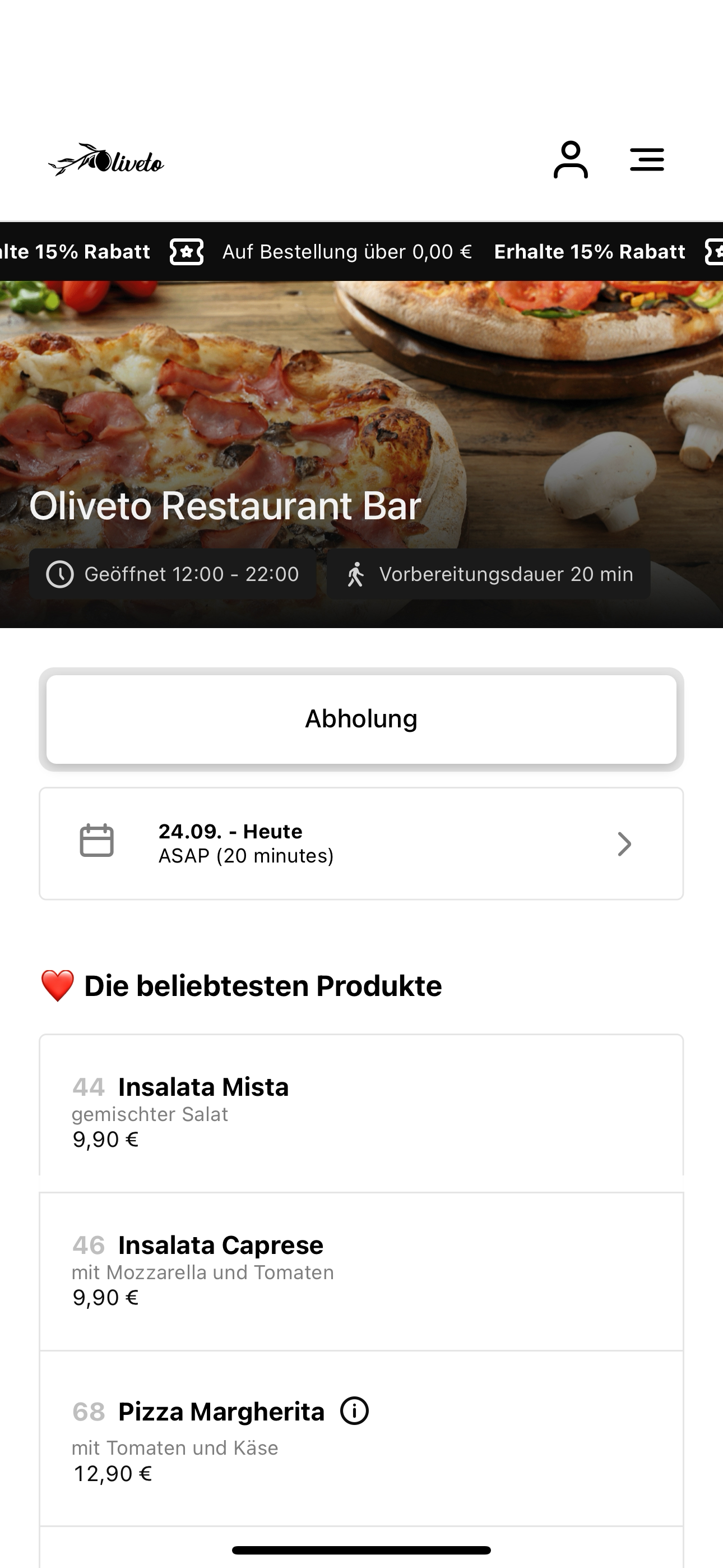 Oliveto Restaurant Bar