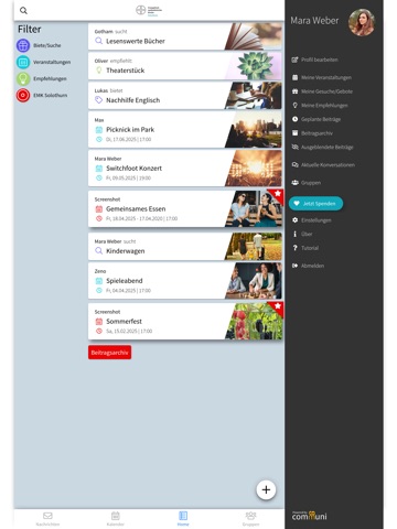 EMK Solothurn iPad screenshot