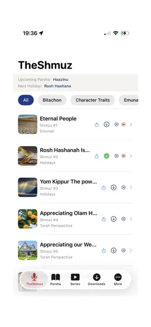 TheShmuz - Torah Audio screenshot 1