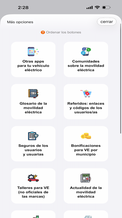 Mi coche eléctrico iPhone screenshot
