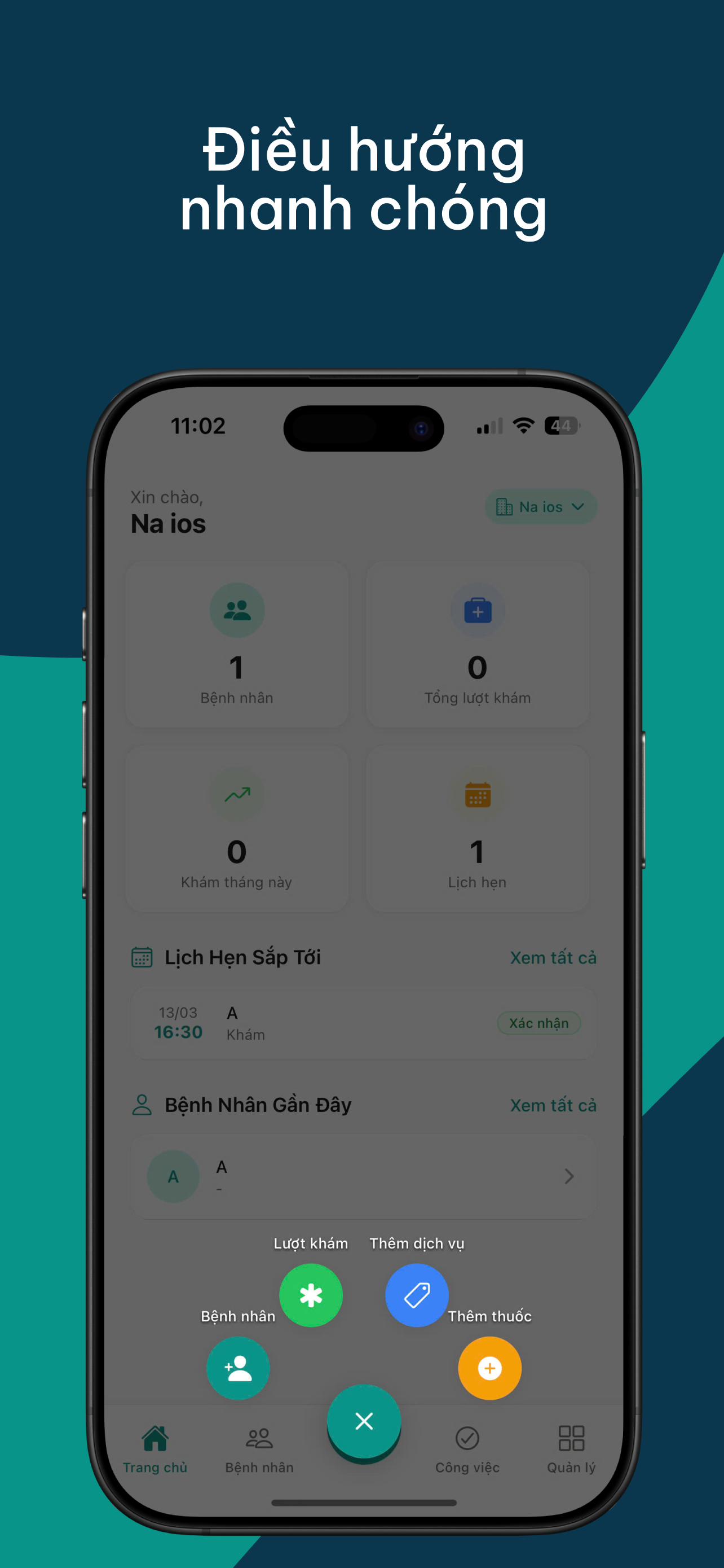 DrMate - Quản lý bệnh nhân