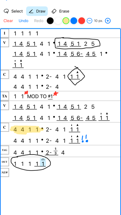 Nashville Numbers Screenshot