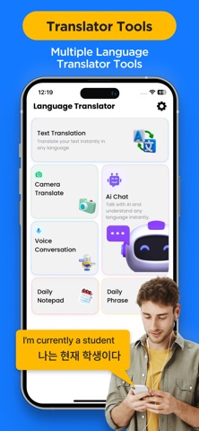 Speak to Translate – AI Chat iPhone screenshot