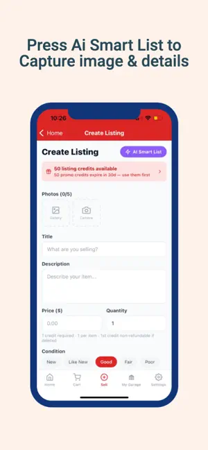 Garage-Sale.App screenshot 1