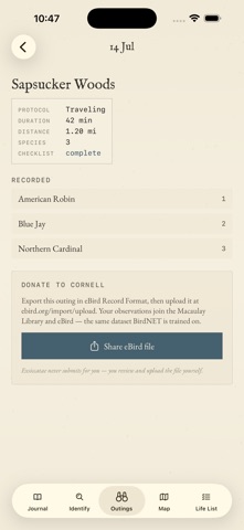Exsiccatae iPhone screenshot