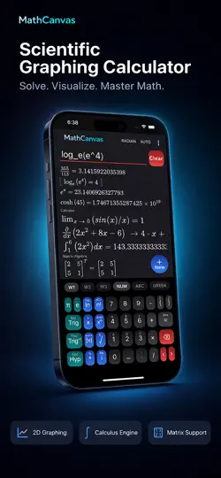 Capture d'écran de MathCanvas sur iPhone 3