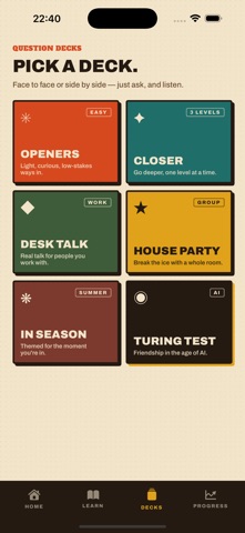 Tell Me More: Better Talks iPhone screenshot