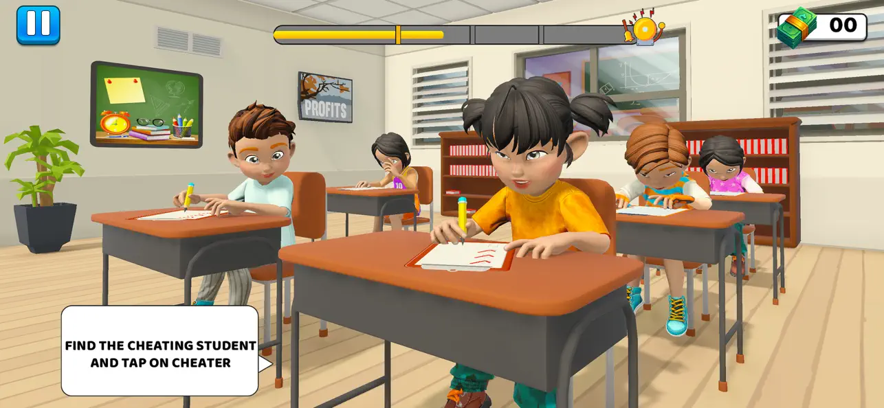 #4. Teacher Simulator Classroom (iOS) By: Gamify Studio FZ-LLC