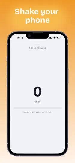 Captura de pantalla de SnoozeOff: Loud Alarm Clock en iPhone 5