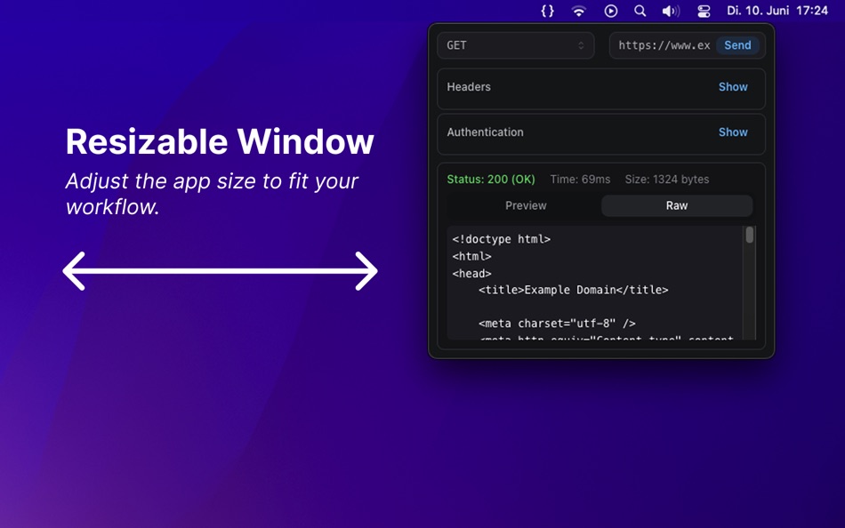 #2. API_TESTER (macOS) بواسطة: Marcel Frank