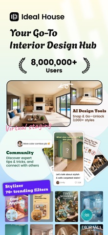 AI Home Design: Ideal House iPhone screenshot