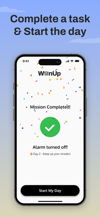 WonUp: Alarm Clock & Missions Screenshot 6 of 7