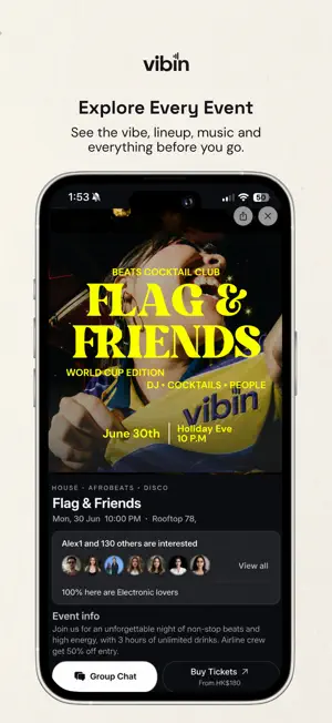Vibin - Find Events & Social screenshot 2